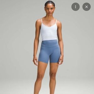 lululemon HR Align Shorts - 6" Oasis Blue